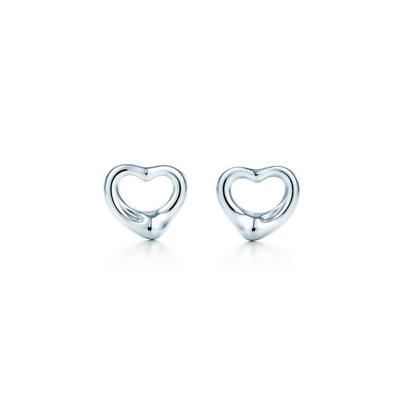 Tiffany & Co. Jewelry - Tiffany // Elsa Peretti Open Heart Earrings